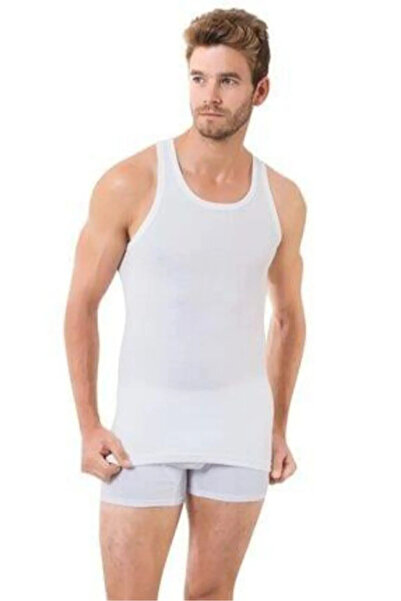 Mona Group Men's Rambo Comfortable Combed Cotton White Black - White - Nrhyt1...