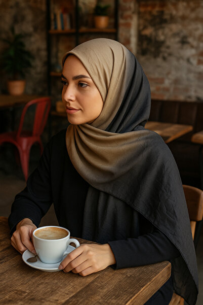 Onur Şal - Yeni Ürün Degrade Renk Geçişli Bambu Kıraşlı Şal Kullanımı Rahat M...