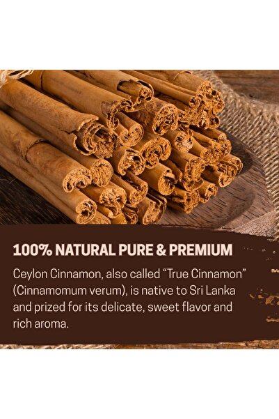Sorland s Ceylon Cinnamon Sticks (5" Cut) – Pure Sri Lankan Dalchini, Naturally Sweet & Aromatic (100G)