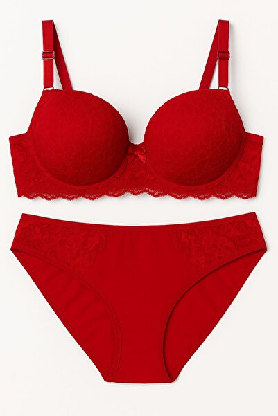 SOFENNA Women's Lace Supported Underwire Padded Everyday Bra