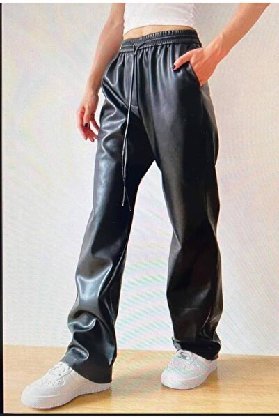 MAXORA SHOP Pantaloni din piele ecologică – stil și confort