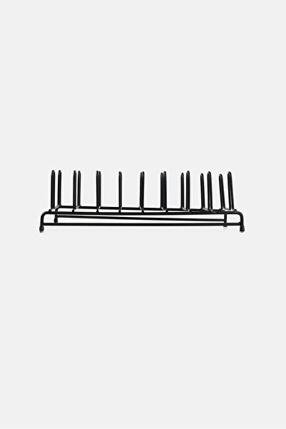 Farberware Stainless Steel Pot Lid Rack, Black