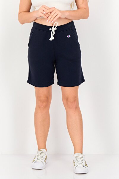 Champion Women Sportswear Fit Embroidered Outdoor Shorts, Navy Blue