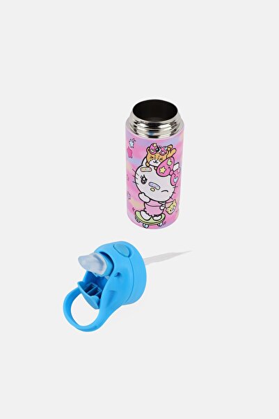 SANRIO Hello Kitty Double Wall Insulated Water Bottle 450 ml, Multicolor