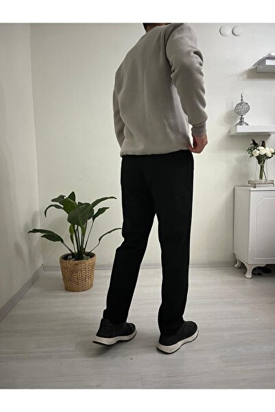 Deex Factors QUAREL Erkek Siyah Beli Bağcıklı Baggy Pantolon