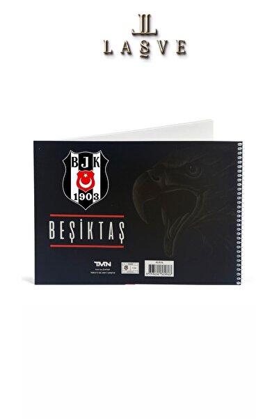 Beşiktaş Premium Licensed Picture Notebook 17*24 New Season 15 Sheets Cardboard Cover