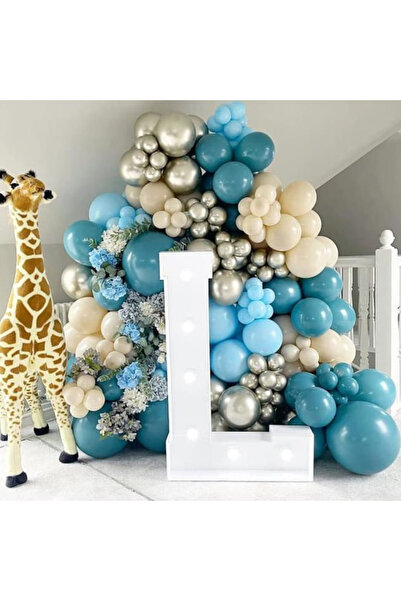 OEM Set Arcada baloane aniversare 151 pcs, Calitate Premium + Cadou Surpriza