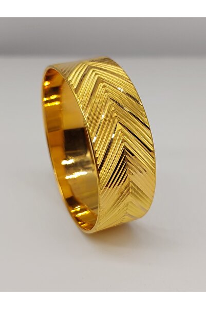 Balık Sırtı 22 Ayar Yatırımlık İşçiliksiz Şarnelli 6.0 Ölçü 20 Gr Kadın Bilezik