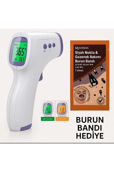 ShineShop Alından Temassız Ateş Ölçer Dijital Temassız Ateş Ölçer