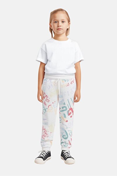 GAP Kids Girl Graphic Print Jogger Pants, Multicolor