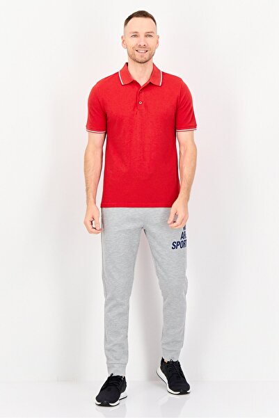 Puma Men Sportswear Fit Short Sleeves Outdoor Polo Shirt, Red