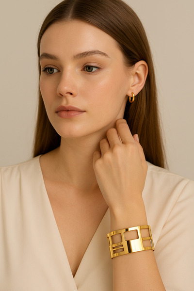 Glithe Female Steel Handcuffs