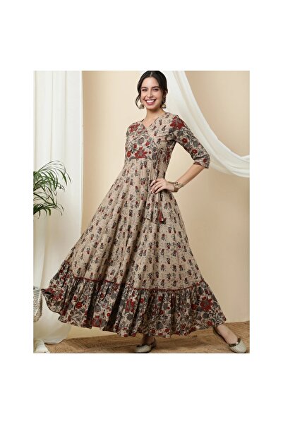 Hint Modam Hint Çiçekli Elbise