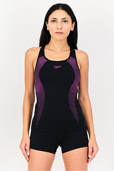 SPEEDO Women 2 Pieces Top And Short Swimwear Set, Multicolor