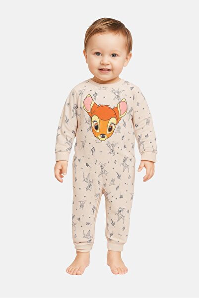 Sinsay X Disney Toddlers Girl Long Sleeves Graphic Print Rompers, Multicolor