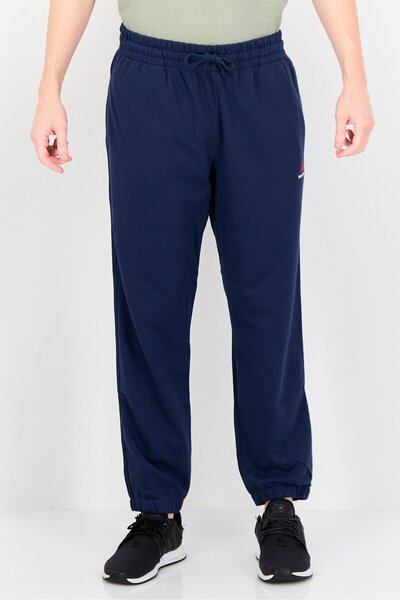 New Balance Men Sportswear Fit Brand Logo Outdoor Sweatpants, Navy