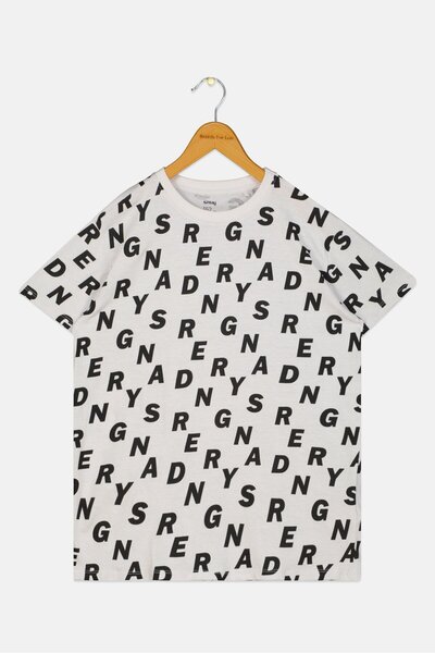 Sinsay Kids Boy Crew Neck Short Sleeves Printed T-shirt, Multicolor