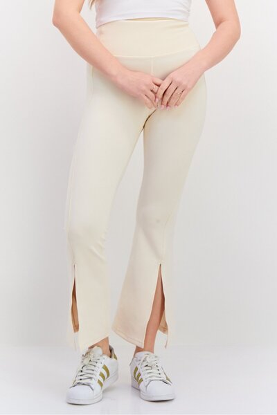 adidas by Stella McCartney Women Sportswear Fit Training Pants, Cream