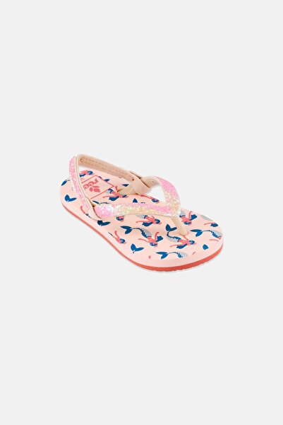 Reef Toddlers Girl Graphic Print Slingback Slippers, Multicolor