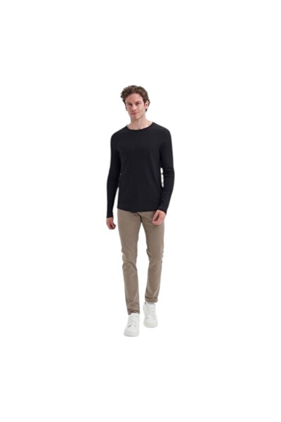 Cazador Slim Fit Likralı Pamuklu Süprem Kumaş Sweatshirt