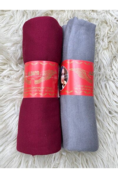 ALDAİR 2 bucăți șal din bumbac pieptănat simplu