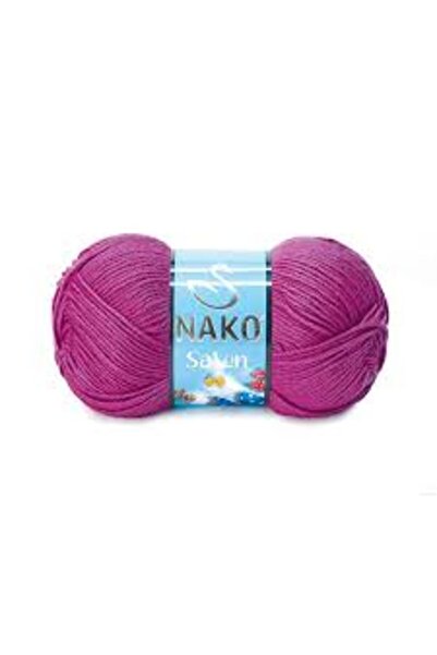 NAKO SATEN AMİGURUMİ ÖRGÜ İPİ MOR 6964