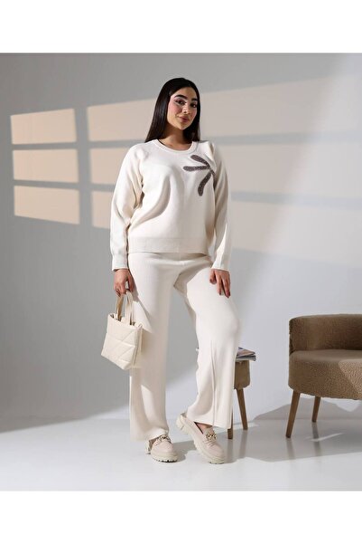 GİYSİ DÜNYASI 57 Triko Kazak Pantalon Takim