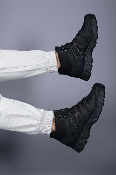 gizlitopuk حذاء رجالي أسود بكعب مخفي يزيد الطول 7 سم GTbot100