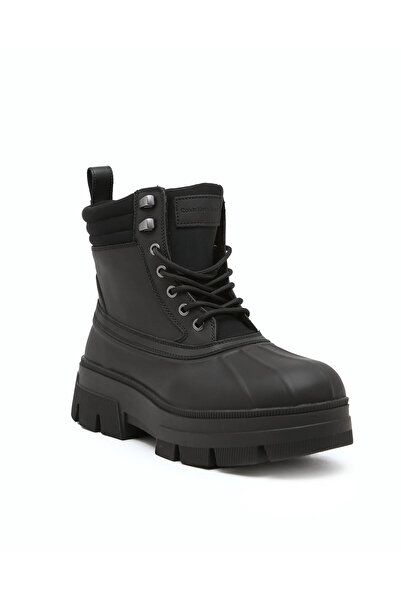 Calvin Klein Chunky Combat Chelsea Duck Siyah Erkek Botu YM0YM00492