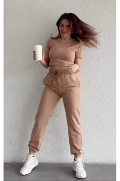 couis γυναικεία αθλητική φόρμα με κέντημα