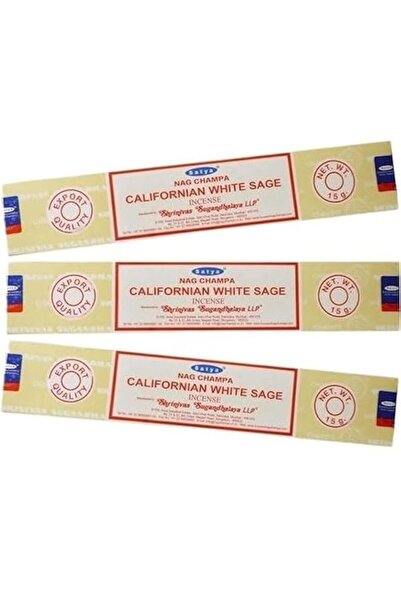 Generic Brand Satya Nag Champa Californian White Sage 100% Natural Incense St...