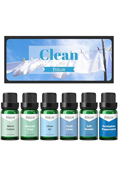 Generic Brand ESSLUX Fragrance Oil, Clean Set of Scented Oils, Essential Oils...