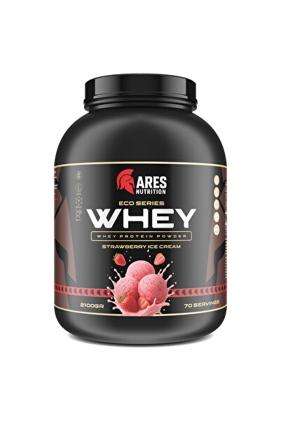 ARES NUTRITION ECO SERIES WHEY PROTEİN 2100GR ÇİLEKLİ DONDURMA 70 SERVİS