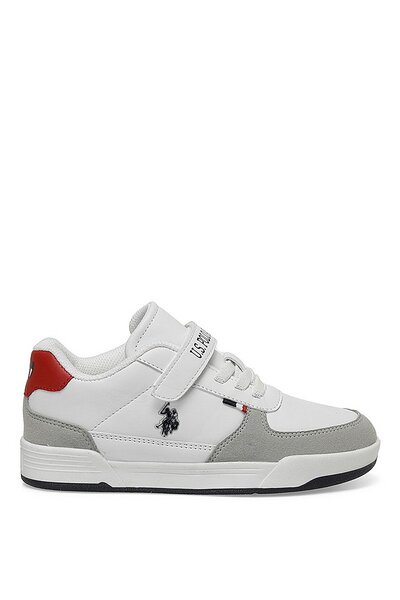U.S. Polo Assn. A101530799 Clineglb 4Fx Boys' Classic Sneaker White