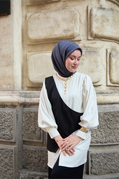 Silk Home Μονόγραμμα Βαμβακερό Μεταξωτό Φουλάρι 130001-18