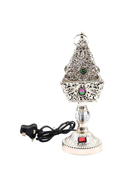 Generic Brand Bakhoor BoSidin – Beautiful Electric Oud Incense Burner Silver-...