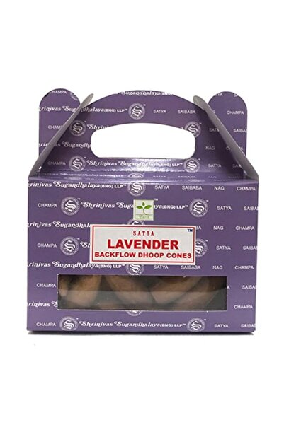 Generic Brand Satya Backflow Cones-Incense Cones Lavender
