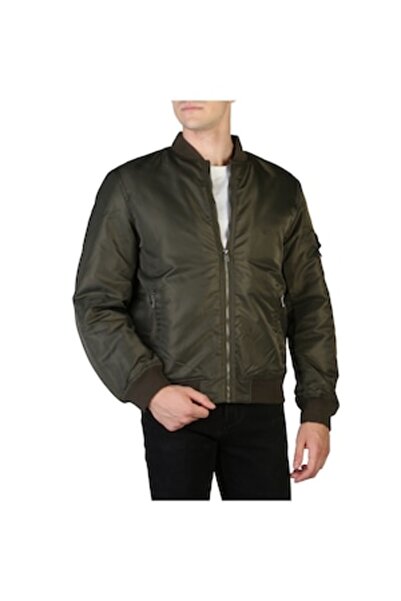 Calvin Klein Men's Jacket J30J305569 - Green, Size M INTL