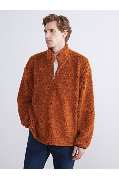 LC Waikiki Hanorac pentru bărbați cu mânecă lungă și guler în picioare