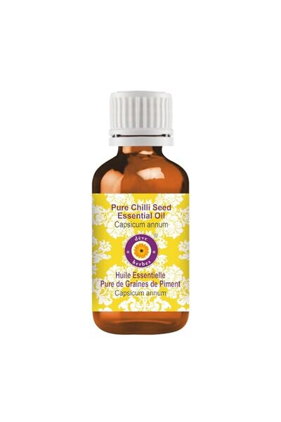 Generic Brand Deve Herbes Chilli Seed Essential Oil (Capsicum annum) Pure | N...