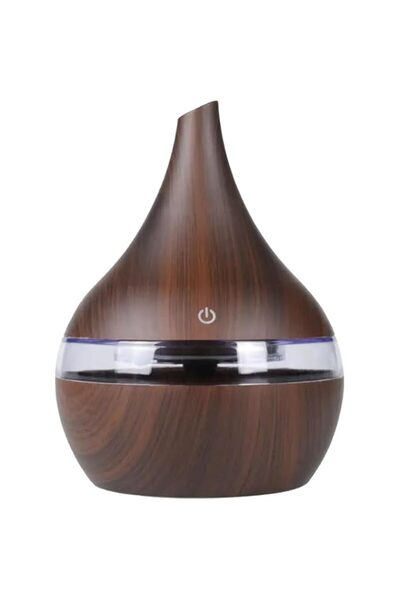 Generic Brand BIGTHREE Aromatherapy Oil Diffuser, Wood Grain Imitation Aromat...
