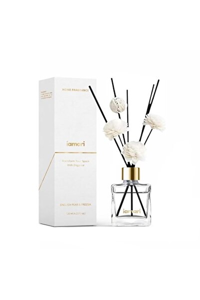 Generic Brand IAMARI English Pear & Freesia Reed Diffuser 120 ml | Transparen...