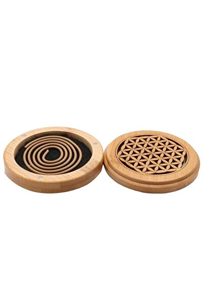 Generic BoSidin Bakhoor - Wooden Incense Burner with Cambodian Oud Bakhoor In...