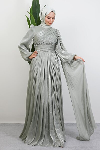 GİYZAMİLA Paris Abiye Mint