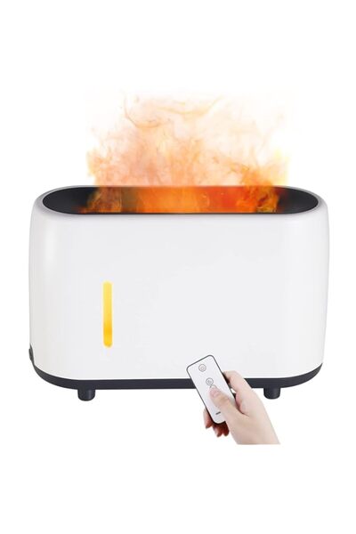 Generic Brand Depulat Flame Air Diffuser-Humidifier,240ml Aroma Diffuser with...