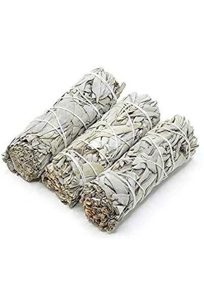 Generic Brand White Sage Bundles Smudge Stick, Pack of 3 (4in)