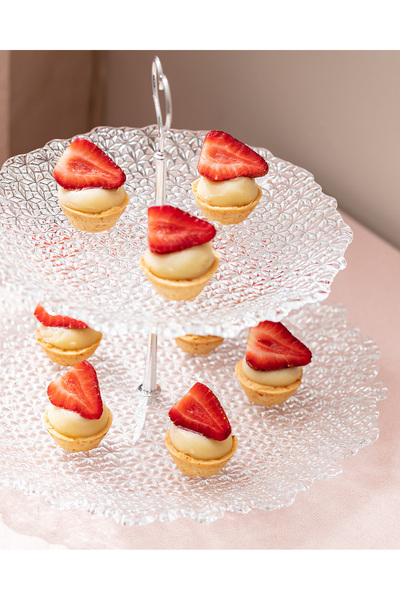 Madame Coco Charmes 2 Tier Cake Stand 28 cm