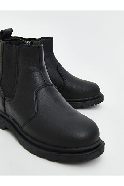 LC Waikiki Good Quality Parts from Celebi Store |   Leather-Look Zippered Boy's Boots