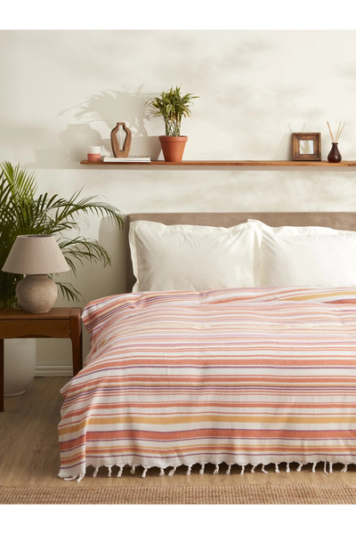 JOLLY HOME لودوس هوم بيشتمال بيكيه برتقالي مزدوج