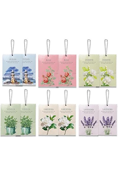 Generic Brand Flower Scented Fragrance Sachets, 12 PCS Long Lasting Air Fresh...